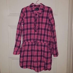 Pink Flannel Dress